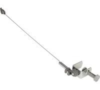 Chenquansarl-175 Flexible Iron Cord Minder Silver Powder Coated 18-Inch High