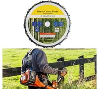 ChenQuanSarl-180Mm X 13T Tête De Tondeuse À Gazon, Tête Désherbage, Lame De Tondeuse De Jardin, Pour Débroussailleuse, Coupe-Herbe, Fabriqué En Acier Au Carbone