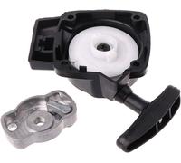 ChenQuanSarl-1Set 26Cc 1E34F Débroussailleuse Débroussailleuse Démarreur Avec Remplacement De La Plaque De La Poulie Pour Mitsubish Cg260 Bc260