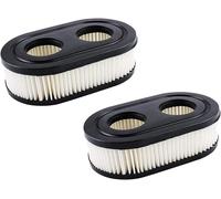 ChenQuanSarl-2 Pièce Filtre A Air Tondeuse Pour Briggs Et Stratton,Moteur Pieces Detachees Detachee Filter Remplacement Filtres Tondeuse À Gazon Rechange ¿Filtres Pour 593260 798452 334404 Référence