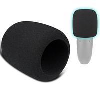 ChenQuanSarl-2 Pieces Microphones Pop Filter Pour Akg P120 Studio Condenser, Protecteur Microphone Mousse Couvre Pare-Br