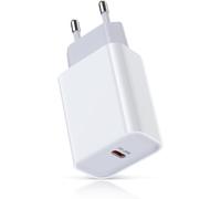 ChenQuanSarl-25W Chargeur Usb C Rapide, Pd 3.0 Adaptateur Type C Secteur Mural Pr Pour Samsung Galaxy S25 S24 S23 Fe S22 S21 A55 5G A54 A53 A35 A34 A25 A15 A14 A05S, Iphone 16 Plus Pro 15 14 13 12, X
