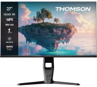 ChenQuanSarl-27 Pouces Moniteur Gaming Qhd, Panneau Ips 180 Hz, Éclairage Rgb Ambiant, Hdmi X2, Adaptive Sync, Montage Vesa 100X100, Gris, M27Qg5Y14