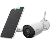 ChenQuanSarl-2K Camera Surveillance Wifi Exterieure Sans Fil, Argus Eco+Panneau Solaire, Camera Surveillance Sur Batteries, Vision Nocturne, Camera Solaire, Audio Bidirectionnel, Détection Personne
