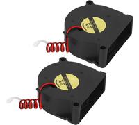 ChenQuanSarl-2Pcs 24V Fan De Refroidissement 5020 Ventils De Refroidissement De La Planche Principale À Double Balle 10000 Tr/Min De Grande Vitesse Pour Les Accessoires D'Imprimante 3D Sv08