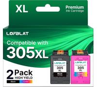 ChenQuanSarl-305 305Xl Encre Remplacement Cartouche Pour 305 Xl Noir Et Couleur Cartouches Pour Deskjet 2820E 2720E 2722E 2700 2710 2720 4130E 4120E 4110 4120 Envy 6020E 6030E 6010 6010E 6020 6400