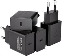 ChenQuanSarl-4-Pack Chargeurs Usb C 15W Alimentation Pd Chargeur Rapide Connecteur De Charge Pour Samsung Galaxy S8, S9, S10 Plus, S10E, S20, S21, A50, A51, A40, A34, A33, A20E, A13, Z Flip3, Z Fold3