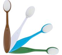 Chenquansarl-4 Pièces Pinceaux De Mélange D'encre Colorée, Outil De Mélange D'encre Pour La Fabrication De Cartes, Assortiment De Couleurs Avec Poignée À Code Couleur