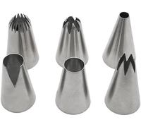 ChenQuanSarl-44894LotsDe6DouillesPtisserieEnAcierInoxydableGrandFormatDcorationGteauxEtCupcakesPourPocheDouillesAcierInoxydableDiamtre3CmHauteur47Cm