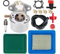 ChenQuanSarl-499059 Filtre À Air De Carburateur Pour Briggs & Stratton 799869 497586 792253 122T02 122K02 122M02 5 6 6.5 6.7 Moteurs De Tondeuse À Gazon Pour Troy Bilt Nettoyeur Haute Pression