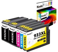 ChenQuanSarl-5-Pack 932Xl 933Xl Multipack Compatible Cartouche DEncre Replacement Pour 932Xl/933Xl 932 933 Xl Pour Officejet 6100 6600 6700 7110 7612 7610 (2 Noir, 1 Cyan, 1 Magenta, 1 Jaune)