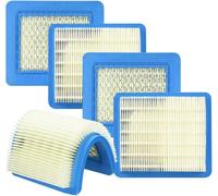 ChenQuanSarl-5 Pcs Filtre A Air Tondeuse Bleu Filtre A Air Tracteur Tondeuse 13.2 * 11.3Cm Filtre Tondeuse À Gazon Pour Tondeuse # Bs-491588S 491588 625E 675Ex 725Ex Series