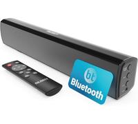 ChenQuanSarl-50W Barre De Son Tv Bluetooth Enceinte Tv Home Cinema 2.0 Barres De Son Avec Entrée Optique, Rca, Usb, Mp3 Et Aux Réglages Personnalisés De L'Égal ur Et Télécommande Bowfell Noir