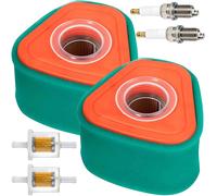 ChenQuanSarl-597265 Filtre À Air Pour Bs 115P02, 115P05, 123P02, 123P07, 123P0B, 123P32, 125P02 Et 125902 Moteurs De Tondeuses. Remplace Le Filtre 595853 Par Un Préfiltre. Filtre À Carburant 597266