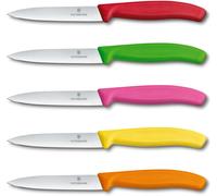 Chenquansarl-6.770x.5 Swissclassic Lot De 5 Couteaux À Légumes Couleurs Assorties 10 Cm