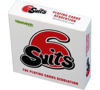 Chenquansarl-6 Convient Pour Les Jeux De Cartes Révolution ¿ 6 Costumes De 9 Cartes ¿ Jouez Au Poker, Au Rami, Au Pont, À Tous Les Jeux De Cartes Standards Et À La Nouvelle Façon Amusante ¿ Jeu De Ca