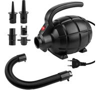 Chenquansarl-600w Pompe Électrique, Pompe À Air Électrique, Gonfleur & Dégonfleur, Gonfleur Electrique Avec 4 Becs Pour Matelas Gonflable, Sofa Gonflable, Piscine Gonflable, Portative Pompe À Air Pui