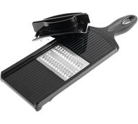 Chenquansarl-60275 - Mandoline Rapide Bidirectionnelle, Coupe Lisse, Sans Bpa, Système Doublecut, Lames Tranchantes, Deux Types De Coupe, Conception Compacte Et Amovible