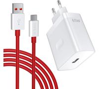ChenQuanSarl-65W Chargeur Rapide Avec Cable Usb C 1M Supervooc Charge Pour Oneplus 10 Pro North Ce 2 Lite,Chargeur Rapide Vooccharge Avec Cable Usb Type-C Pour Oppo Find X5 X3/2 Neo/Reno10/8/7 Pro,Re