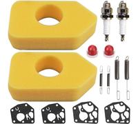 ChenQuanSarl-698369 694394 Joint De Diaphragme De Carburateur Filtre À Air Bougie D'Allumage Poire D'Amorçage Pour Briggs Stratton Moteur 3,5-4,5 Classic Sprint Quattro 500 550 450 Series