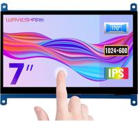 ChenQuanSarl-7 Pouces Écran Tactile Capacitif Ips Lcd Hdmi 1024X600 Pour Raspberry Pi 3 Model B/Raspberry Pi 3 Model B+/Raspberry Pi 4/Bb Black/Windows Pc/Various Systems