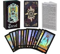 Chenquansarl-78 Cartes Future Jeu De La Vente Dans La Boîte Colorée, Jeu De Tarot Divinatoire À Découvrir