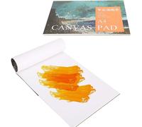 Chenquansarl-8,3 X 11,7 Poucesa4 Peinture Papier Pad Ensemble De 10 Feuilles Toile Acrylique Huile Aquarelle Pressé À Froid Rugueux Papier Fini Painting Tools