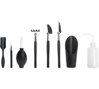 ChenQuanSarl-8 Pièces Mini Outils De Jardin Kit,Outils Succulentes,Ensemble Outils Jardinage,Outils De Bonsaï,Mini Outils De Jardinage,Pour Les Plantes D'Intérieur Et Une Culture Professionnelle De B