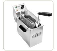 ChenQuanSarl-8481 My George Pro, Friteuse Électrique, Contenance 4 L, Puissance 3200 W, Tout Inox