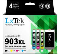 ChenQuanSarl-903Xl 903 Cartouche D'Encre Compatible Pour Cartouche 903 Xl Cartouche Pour Officejet 6950 6951 Officejet Pro 6960 6970 6974 Cartouche Pour 903 Xl (4 Pack)