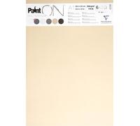 Chenquansarl-975413c Paquet Painton Multi-Techniques - 12 Feuilles Papier Dessin Multi-Techniques - Assorti De 6 Couleurs X2 Feuilles - A1 59,4x84 Cm 250g
