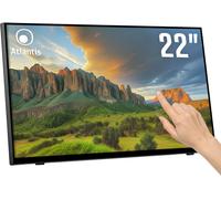 ChenQuanSarl-A05-T22A-Vhdm Moniteur Tactile 22 Pouces, Écran 10 Touches, Full Hd 1920X1080, Hdmi Vga Dp, Inclinable 15°-50°, Verre De Protection 7H, Contraste 1000 1, Angle 178/178, Vesa 100