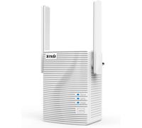 ChenQuanSarl-A18 Wifi Repeater Ac1200 Wifi Extender Wifi Network Booster Dual Antennas, Wifi Extender And Access Point, Lan Port, Fast Ethernet Port, Dual Antennas, White