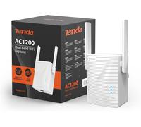 ChenQuanSarl-A18 Wireless Wifi Repeater, Dual Band Ac1200 Speed 1200Mbps, Wifi Extender And Access Point, Lan Port, Fast Ethernet Port, Dual Antennas