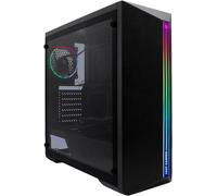 ChenQuanSarl-A200-1 Boîtier De Jeu Pc Atx Ou Microatx Avec Alimentation Pc 650 W Refroidissement Liquide Compatible Pc + Ventilateur Argb 12 Cm