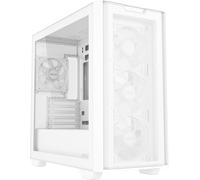 ChenQuanSarl-A21 Plus Tg Argb White White Micro-Atx Case (Support For 165 Mm Cpu Cooler, 360 Mm Radiators, 380 Mm Graphics Card, Atx Psu, Hidden Connector Motherboard)