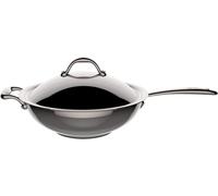 Chenquansarl-Accademialagofusionwokcouvercleacierinox181030cm5lpoleinductiongazetfourjusqu250cextrieurpoliintrieursatinpoignerivetefond5couches