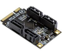 ChenQuanSarl-Adaptateur De Carte D'Extension Mini Pcie Vers 4 Sata 3.0 Pour Carte Mère Sata