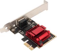 ChenQuanSarl-Adaptateur Réseau Pcie, Rtl8125B 10 100 1000 2500 Mbps Carte Réseau Pci Express Gigabit, Port Rj45 Carte Réseau Pcie Pour Computer Office Gaming