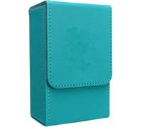 Chenquansarl-Airshi Étui Pour Cartes De Tarot, Boîte De Rangement Pour Tarot, Cuir Pu, Motif De Lune, Polaire Importée, Conception De Rainure De Ligne Antidérapante Pour Les Jeux De Poker