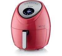 ChenQuanSarl-Airy Fryer Xxl 4618, Friteuse À Air 7 Litre, Minuterie 60 Minutes, Ecran Lcd Et Tactile Avec 7 Modes De Cuisson, Température imale 200° C, Capacité 2.5Kg, 1800W, Red