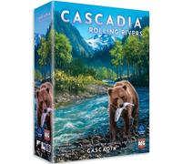 Chenquansarl-Alderac Entertainment Cascadia Rolling Rivers Jeu De Société En Anglais Pour Toute La Famille Jeu De Stratégie Avec Dés Pour 1-4 Joueurs La Faune Du Nord-Ouest Pacifique