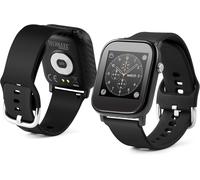 Chenquansarl-Allemagne Smartwatch Résistante À L'eau Sport Fitness Tracker Moniteur De Fréquence Cardiaque De Température Fonction Anti-Perte - Montre Connectée Tx-Sw6hr