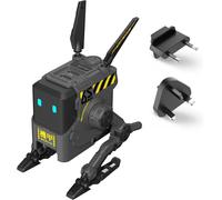 Chenquansarl-Alpha 65w Gan Chargeur Rapide, Chargeur Rapide 3 Ports Avec Pr Multiple Pour Voyage, Chargeur Universel Pour Royaume-Uni/Ue/¿Tats-Unis, Pour Iphone, Macbook, Ipad, Galaxy (Noir)