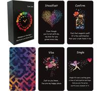 Chenquansarl-Améliorez Les Connexions D'amour Avec Les Cartes Love Oracle Jeu De 60 Cartes Pour Les Relations, Les Célibataires Et Les Débutants. Gagnez En Clarté, Br Z Les Barrières, Recherchez Des