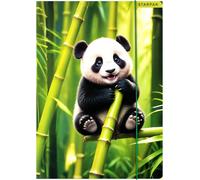 Chenquansarl-Animaux Sauvages Starpak Classeur Scolaire Avec Élastique A4 (Animaux Sauvages A)