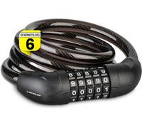 Chenquansarl-Antivol De Vélo Haute Sécurité Niveau 6 ¿ Antivol Vélo 120 Cm Longueur 12 Mm Diamètre Du Câble ¿ Serrure À Combinaison À 5 Chiffres ¿ Câble Antivol Bike Lock En Acier Spécial Trempé ¿ Ét