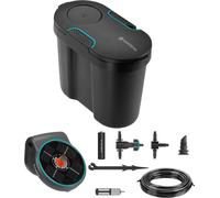 ChenQuanSarl-Aquabloom Solution DArro Automatique Solaire Avec Réserve D'Eau Jusqu'À 20 Plantes Pour Terrasse Ou Balcon, Arro Goutte À Goutte, 14 Programmes D'Arro (13301-20)