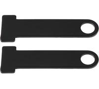 Chenquansarl-Auto Extension De Verrouillage De Casque Sangle De Casque D-Ring Serrure En Ier Inoxydable Moto Scooter Universel Motard Pour (Noir) Motorcycle Helmet Lock Motorcycle Helmet Lock Exten