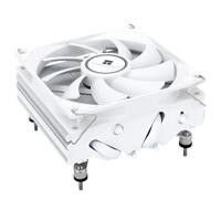 ChenQuanSarl-Axp90-X47 Refroidisseur D'Air Cpu À Profil Bas Blanc Avec Ventilateur Pwm Tl-9015W De 90 Mm, 4 Caloducs, Hauteur 47 Mm, Pour Amd Am4/Intel Lga 1700/1150/1151/1200, À Revêtement Blanc